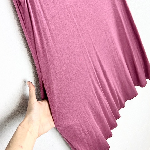 🌸Mauve Sleeveless Tank Top Dress w/Side Pockets🌸 - Picture 5 of 6